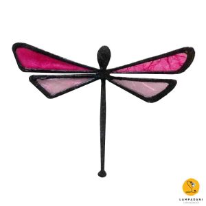 dragonfly-shaped magnet pink