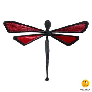 dragonfly-shaped magnet red